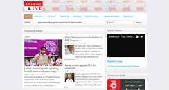 Desktop Screenshot of apnewslive.com